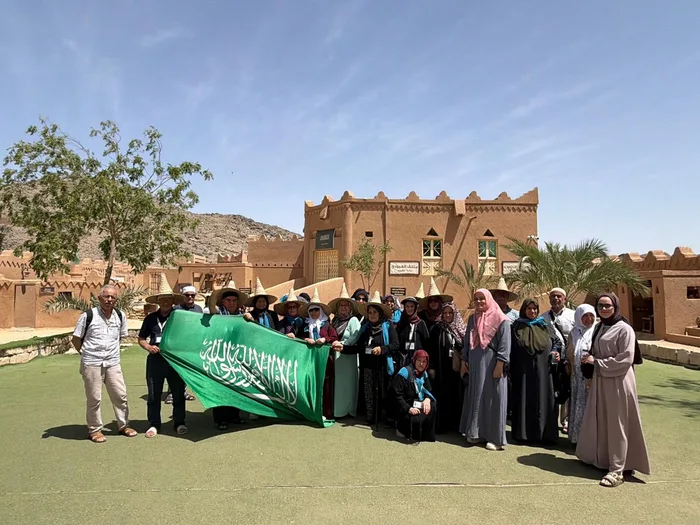 Reha Turizm kafilesi, Suudi Arabistan'da kültürel gezi